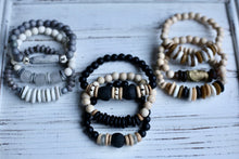 Load image into Gallery viewer, Midnight Bracelet Stack