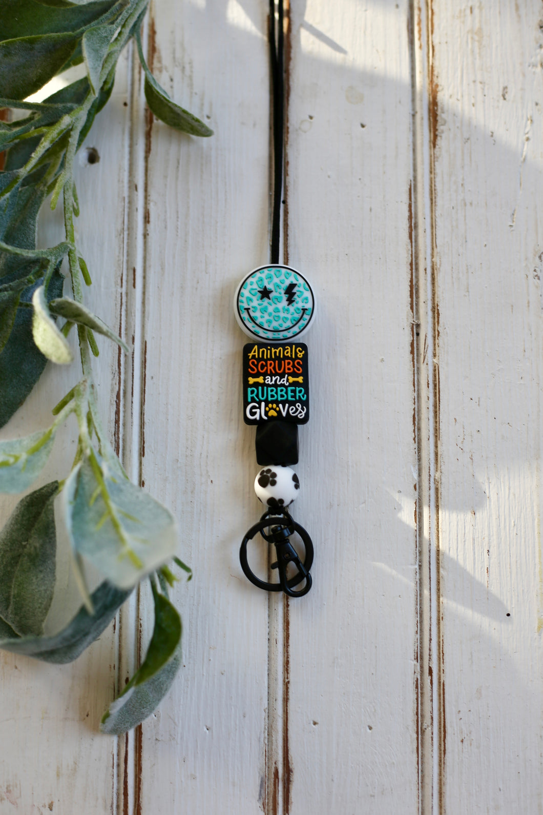 Animal Scrubs Lanyard