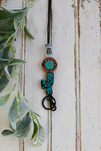 Load image into Gallery viewer, Turquoise Lanyard
