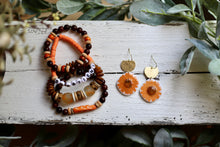 Load image into Gallery viewer, Tangerine Bracelet Stack
