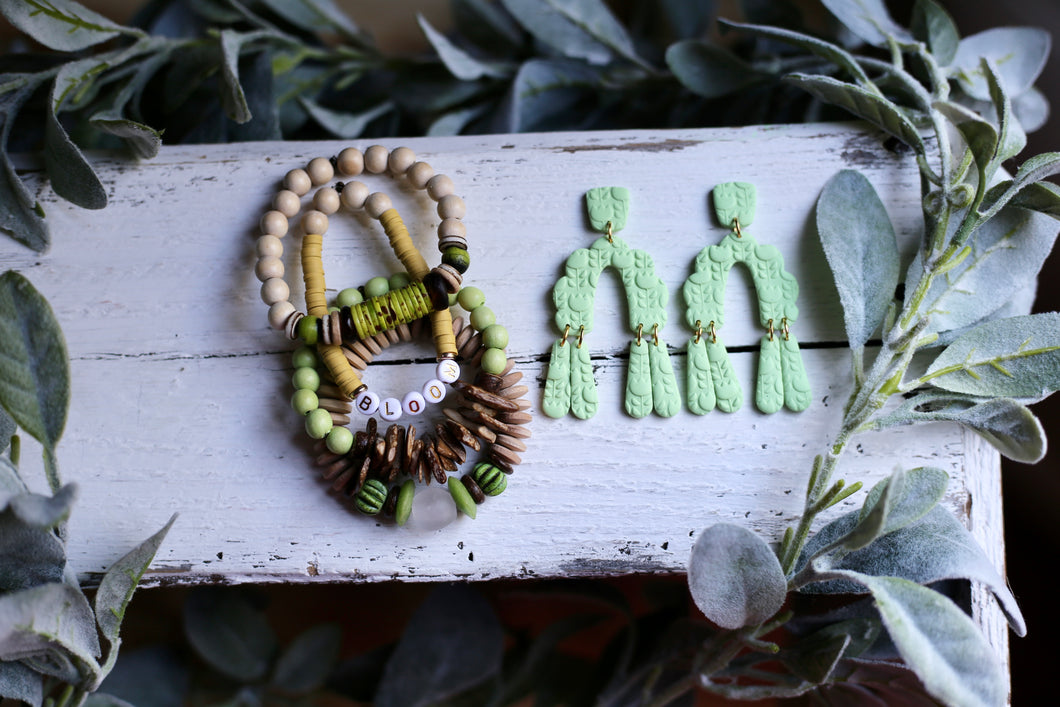 Eucalyptus Bracelet Stack