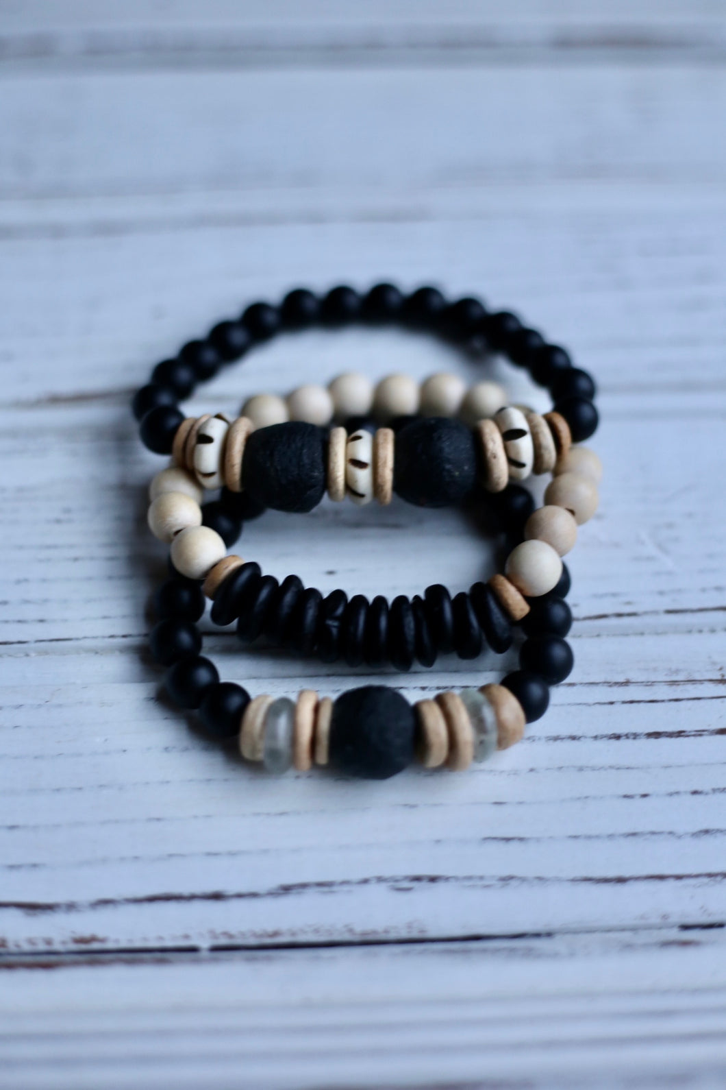 Midnight Bracelet Stack