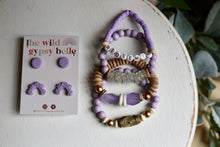 Load image into Gallery viewer, Wild Lavender Bracelet Stack
